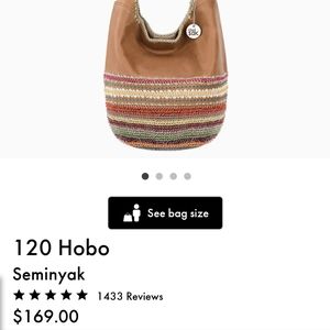 The Sak 120 Hobo bag NEW